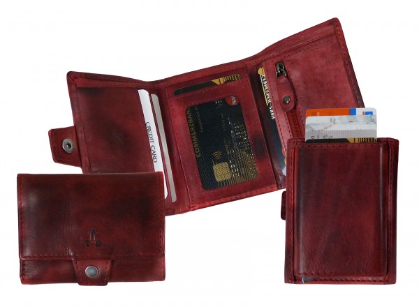 Slim-Card -Wallet "CHEROKEE" 25- Cherokee brown / braun